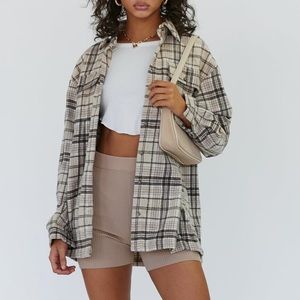 Oversized Flannel Shacket
